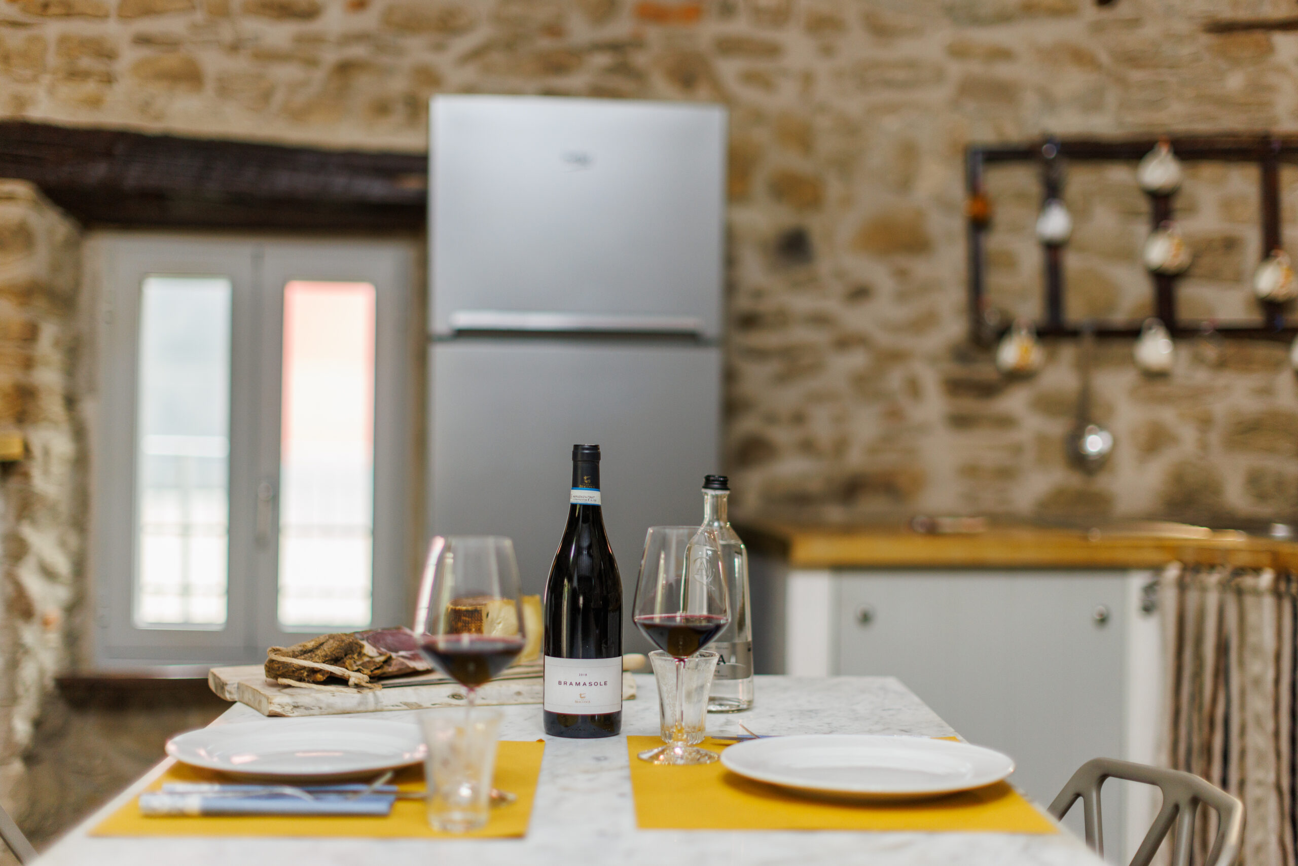 cucina Casale tenuta la scure cortona