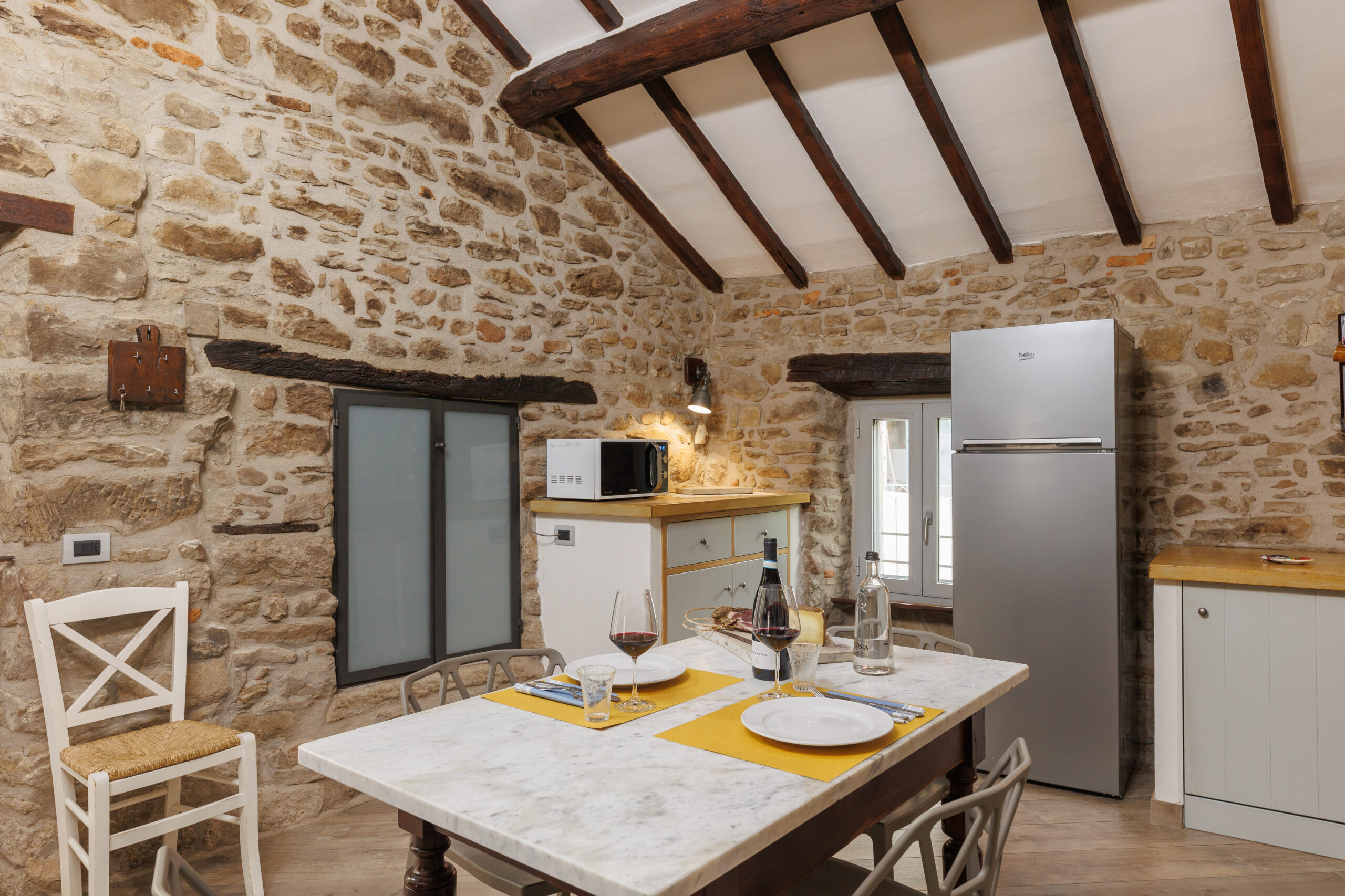 cucina Casale tenuta la scure cortona