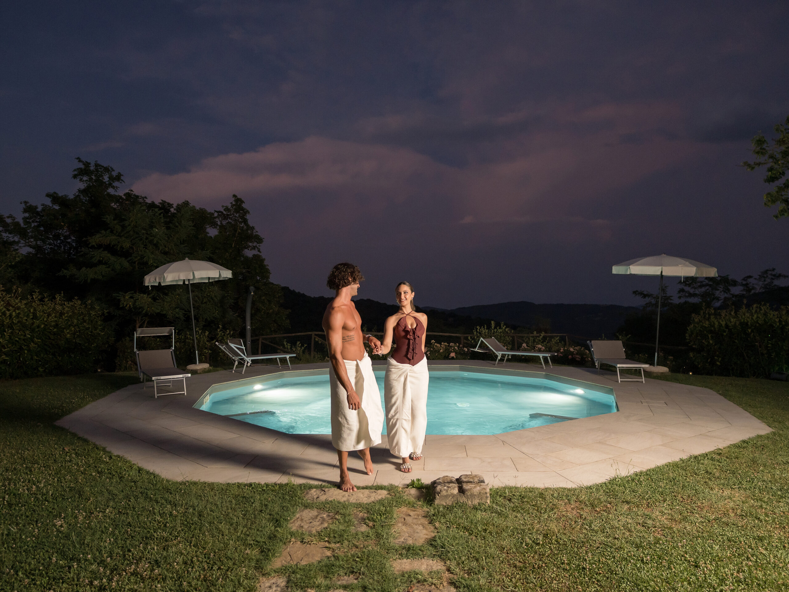 Piscina a cortona